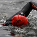 Preparing a lake for open swimming event